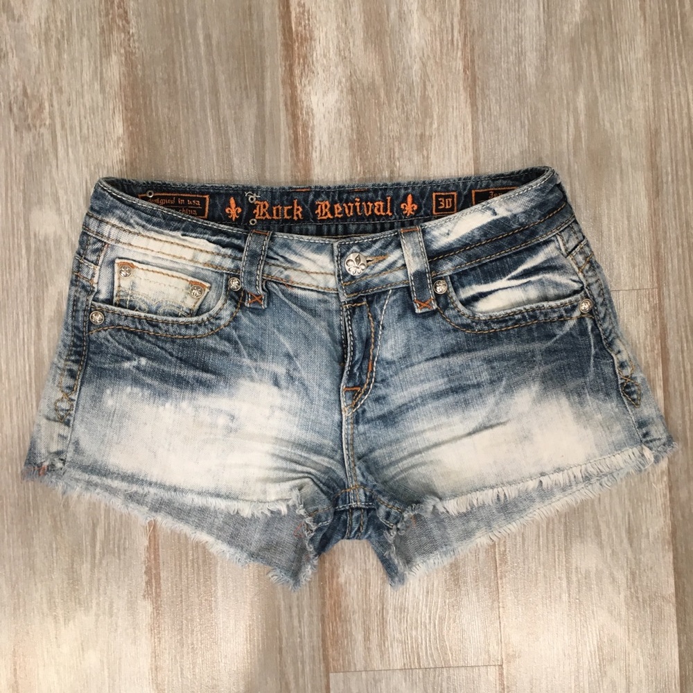 Rock Revival Jean Shorts
